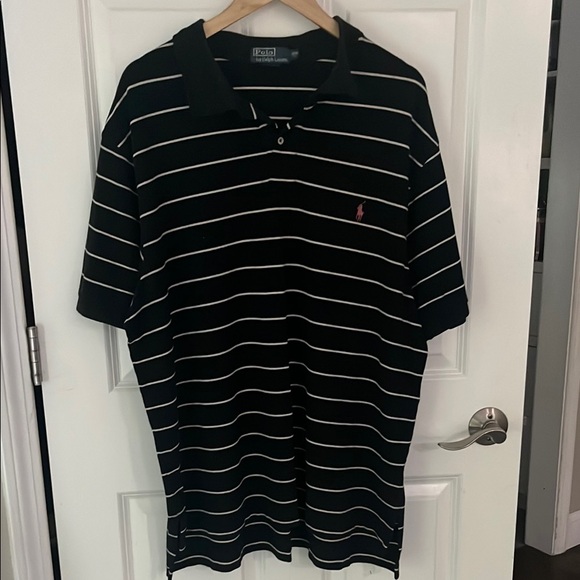 Polo Ralph Lauren Other - Polo by Ralph Lauren Black Striped Men's Polo short sleeve Shirt
